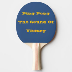 Deja Vu Blue Spring Season Solid Colour Ping Pong Paddle