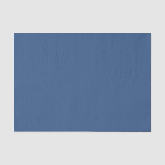 Deja Vu Blue Spring Season Solid Colour Tissue Paper (Front)