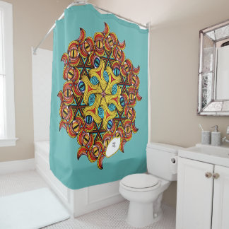"Deja Vu" Shower Curtain