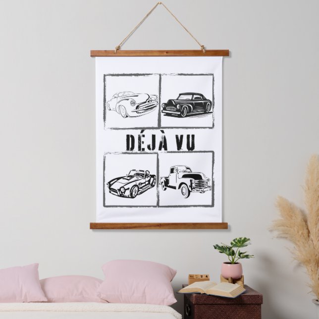 Déjà vu.w hanging tapestry (Bedroom)