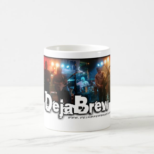 DejaBrew Band Full Colour Logo Mug (Center)