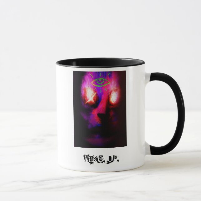 dek_004, WAKE. UP. Mug (Right)