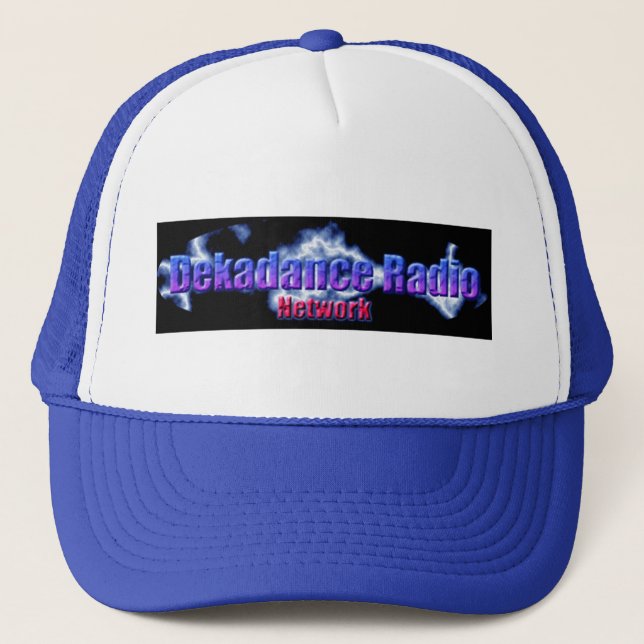 Dekadance-Radio Network Hat - Blue (Front)