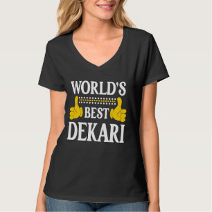 Dekari Personal Name Funny First Name World's Best T-Shirt