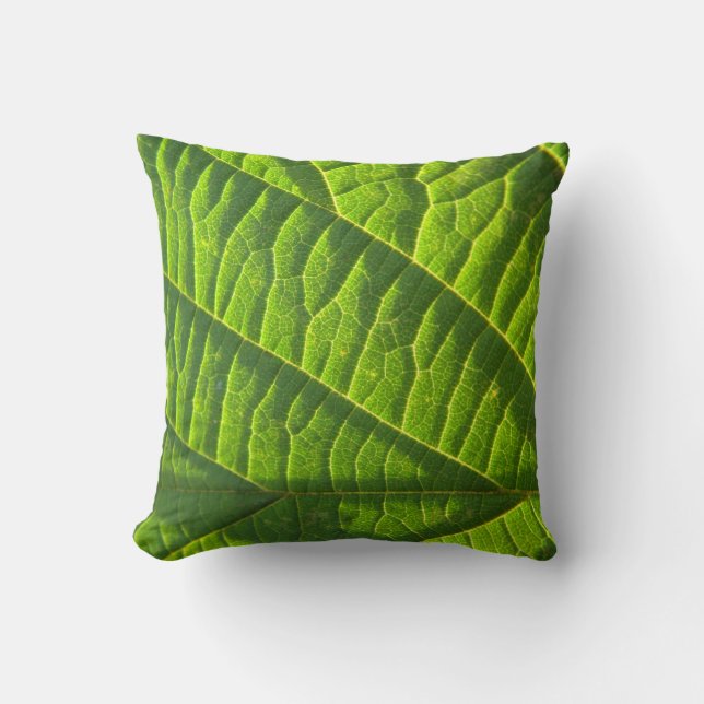 Dekokissen cool, green sheet sample cushion (Front)