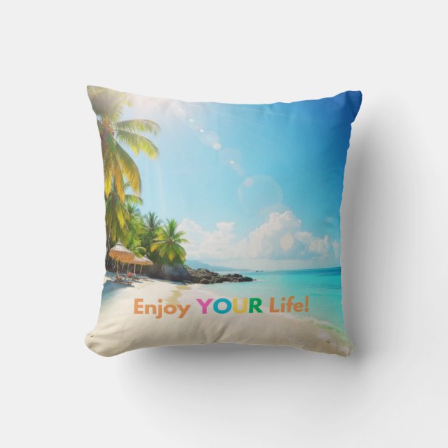 Dekokissen Enjoy YOUR Life Cushion (Front)