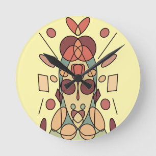 Dekokissen Round Clock