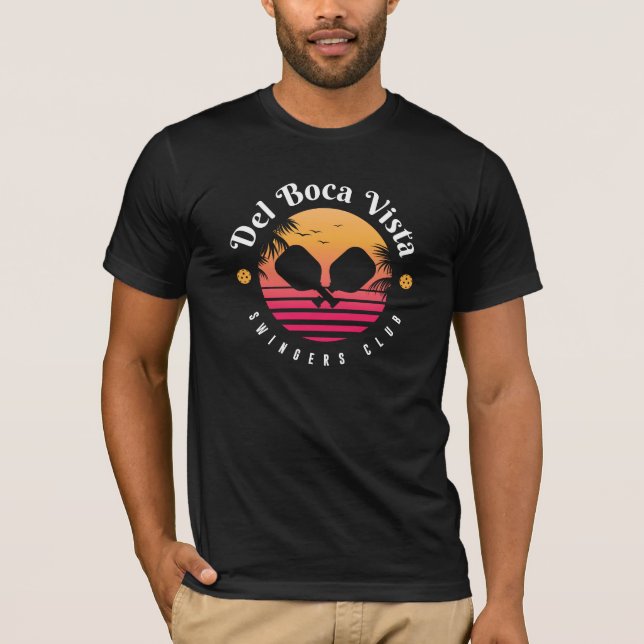 Del Boca Vista Swingers Club T-Shirt (Front)