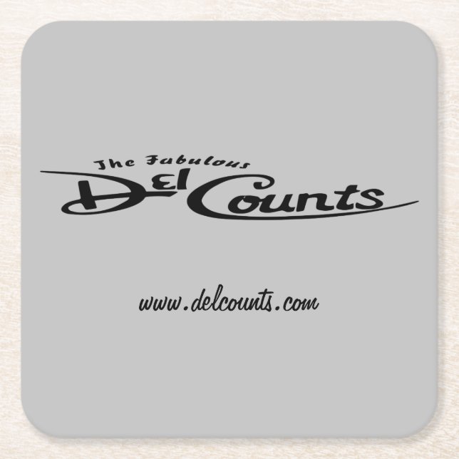 Del Counts Coasters (Front)