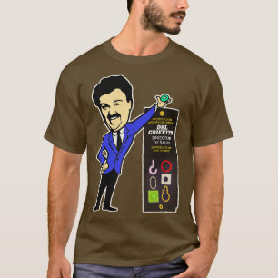 Del Griffith Director of Sales Shower Curtain Ring T-Shirt
