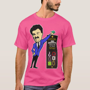 Del Griffith Director of Sales Shower Curtain Ring T-Shirt