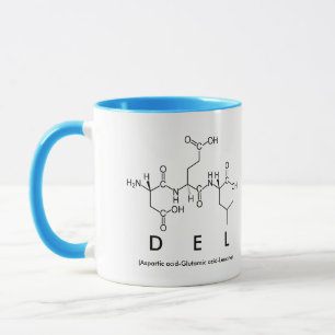 Del peptide name mug