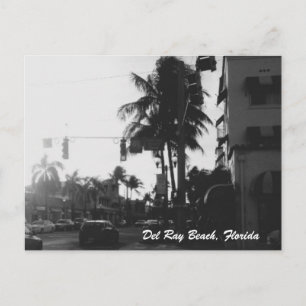 Del Ray Beach, Florida Photo Postcard
