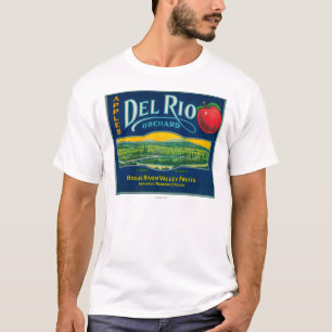 Del Rio Apple Crate LabelMedford, OR T-Shirt