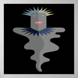 Dela-alia Insulo Clupkitz Official Portrait Poster