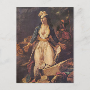 Delacroix Art Postcard
