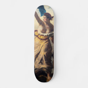 Delacroix - Liberty Leading The People Close-up Skateboard