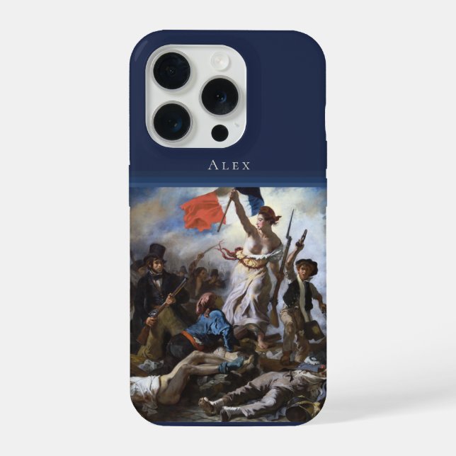 Delacroix – Liberty Leading the People Custom iPhone Case (Back)
