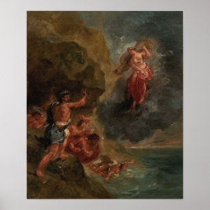 Delacroix - The Winter Poster
