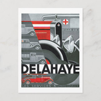 Delahaye Postcard