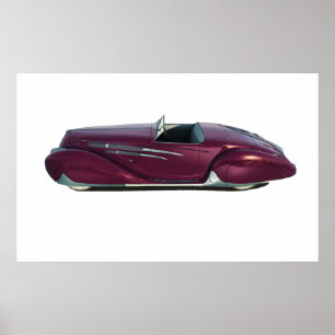 Delahaye Poster