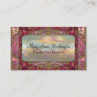 Delancey Petal Elegant Professional Business Card