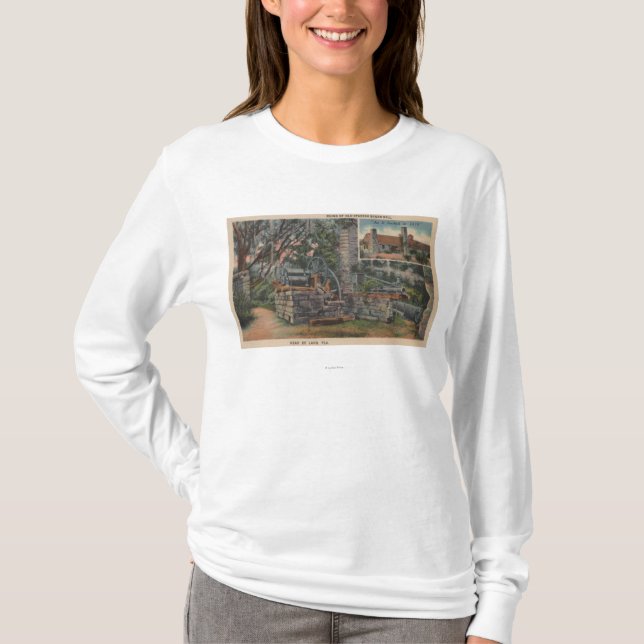 Deland, FL - Ruins of Old Spanish Sugar Mill T-Shirt (Front)