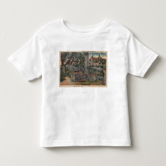 Deland, FL - Ruins of Old Spanish Sugar Mill Toddler T-Shirt (Front)