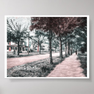 DELAND FLORIDA POSTER