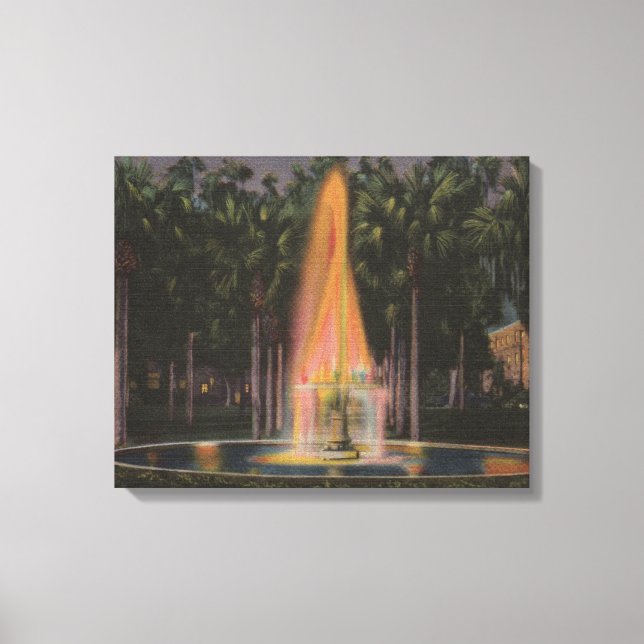Deland, Florida - Stetson University Canvas Print (Front)