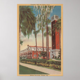 Deland, Florida - View of Stetson University Poster