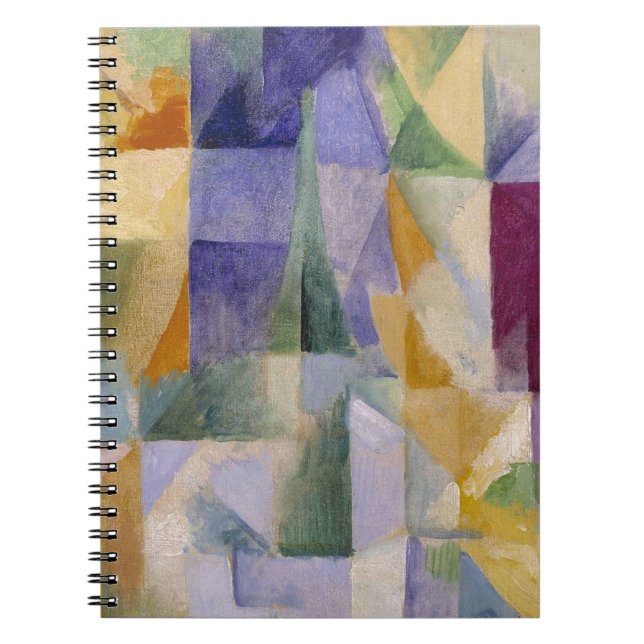 Delaunay Classical Abstract Art Painting Windows Notebook (Front)