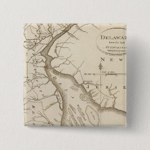 Delaware 5 15 cm square badge