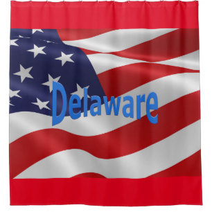 Delaware American Pride Shower Curtain