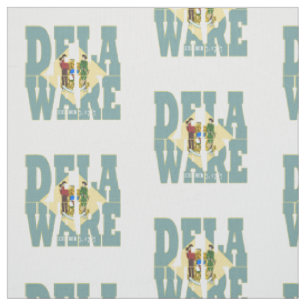 Delaware American state flag Fabric