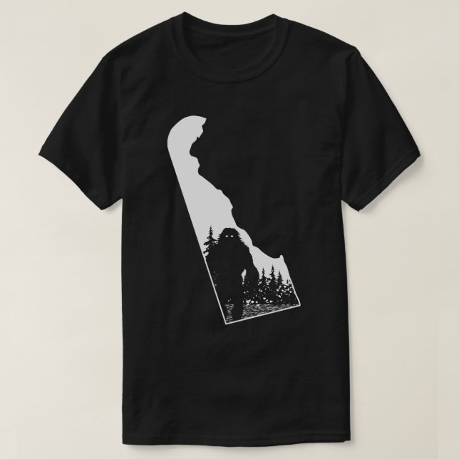 Delaware Bigfoot T-Shirt (Design Front)