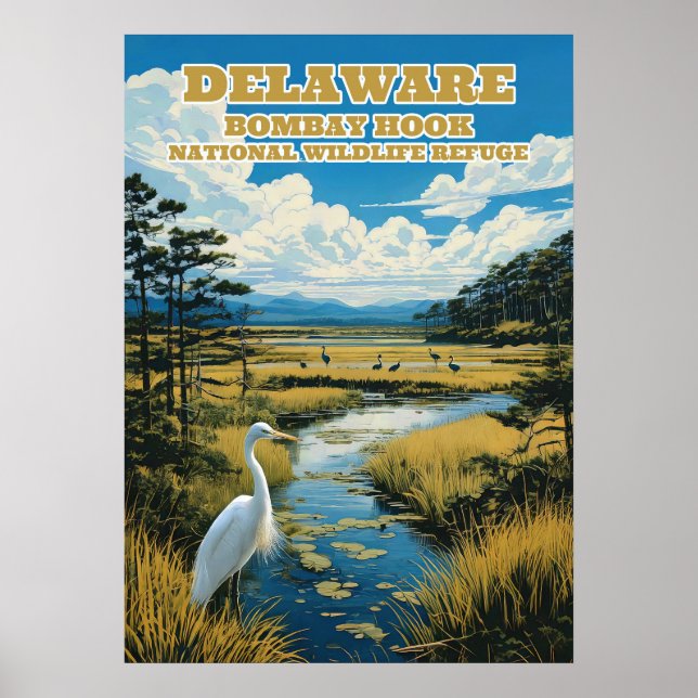 Delaware Bombay Hook V02 Poster (Front)