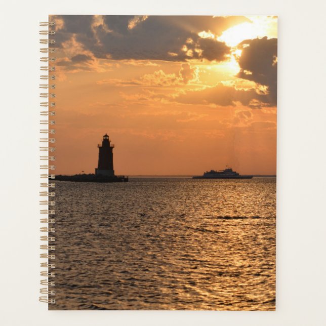 Delaware Breakwater Lighthouse Cape Henlopen  Planner (Front)