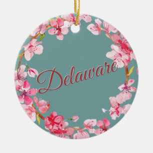 Delaware Ceramic Tree Decoration