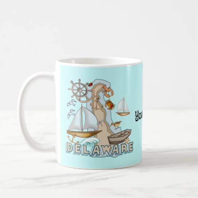 Delaware Coffee Mug (Left)