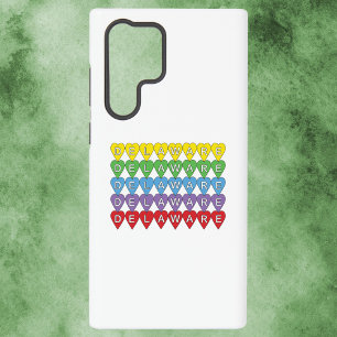 Delaware Colourful Hearts Samsung Galaxy Case