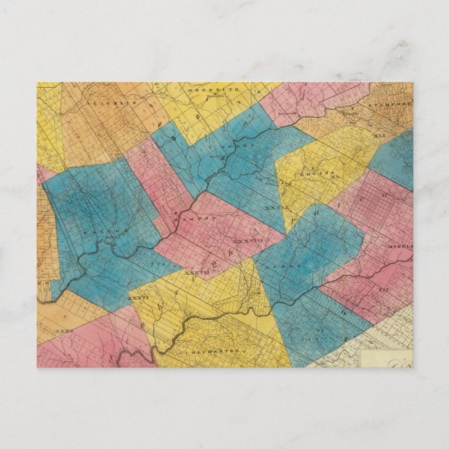 Delaware County Postcard (Front)