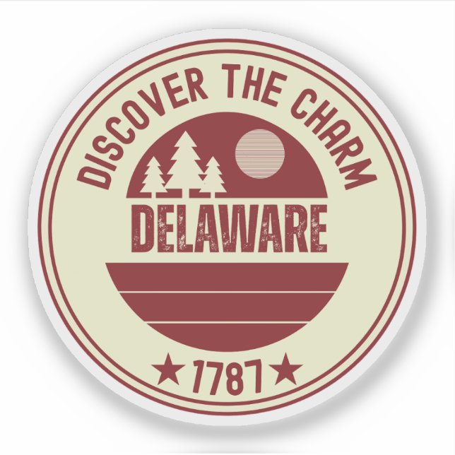 Delaware First State - DE State Roots  (Front)