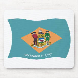Delaware Flag Mousepad