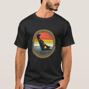 Delaware Hawaii Roots Origine State Map Retro T-Shirt
