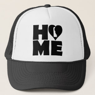 Delaware Home Heart State Ball Cap Trucker Hat