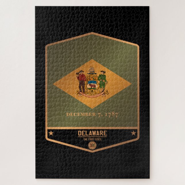Delaware Jigsaw Puzzle (Vertical)