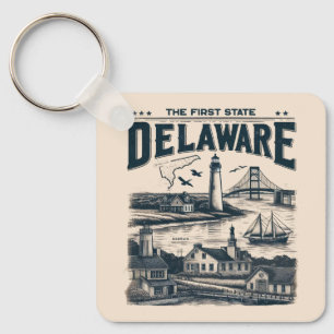 Delaware Key Ring