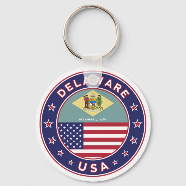 Delaware Key Ring (Front)