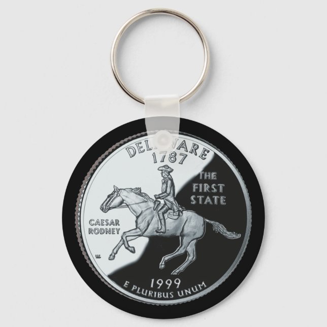 DELAWARE KEY RING (Front)